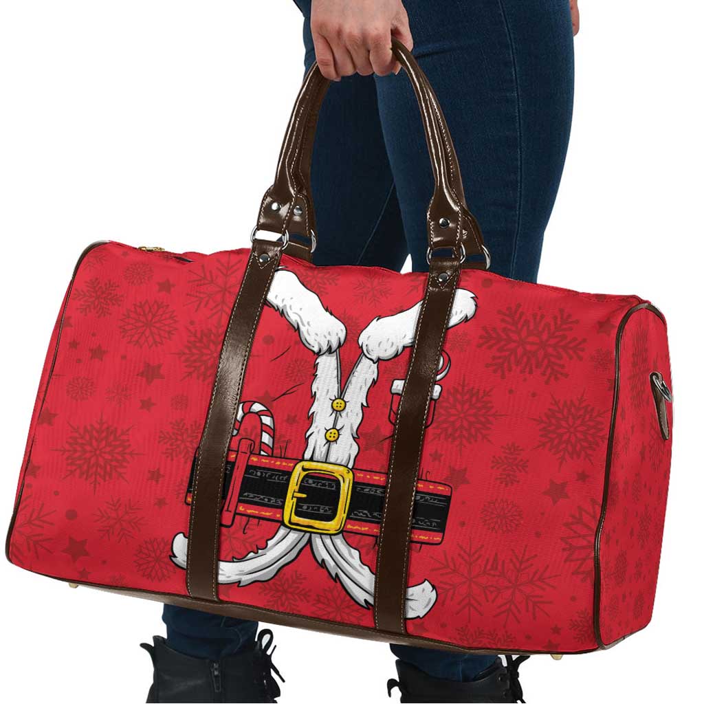 Santa Costume Travel Bag Funny Christmas - Wonder Print Shop