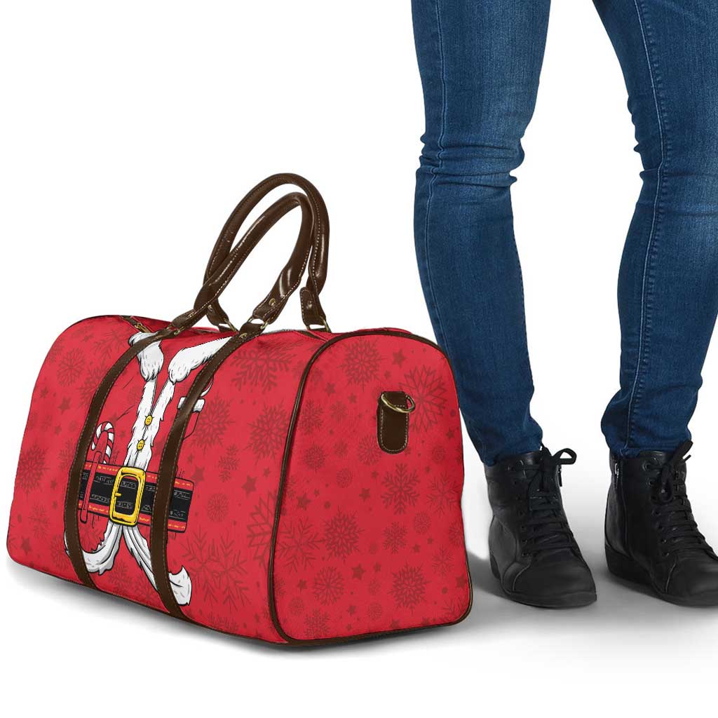 Santa Costume Travel Bag Funny Christmas - Wonder Print Shop