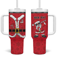 Personalized Santa Costume Tumbler With Handle Funny Christmas - Wonder Print Shop