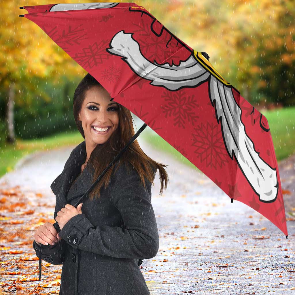 Santa Costume Umbrella Funny Christmas - Wonder Print Shop