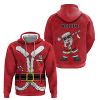 Personalized Santa Costume Zip Hoodie Funny Christmas - Wonder Print Shop