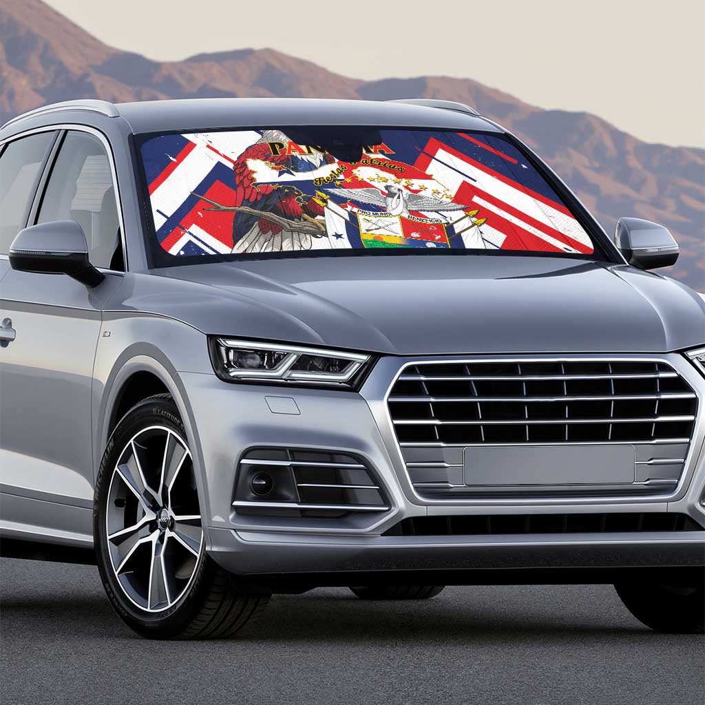 Panama Fiestas Patrias Auto Sun Shade Pro Mundi Beneficio - Wonder Print Shop