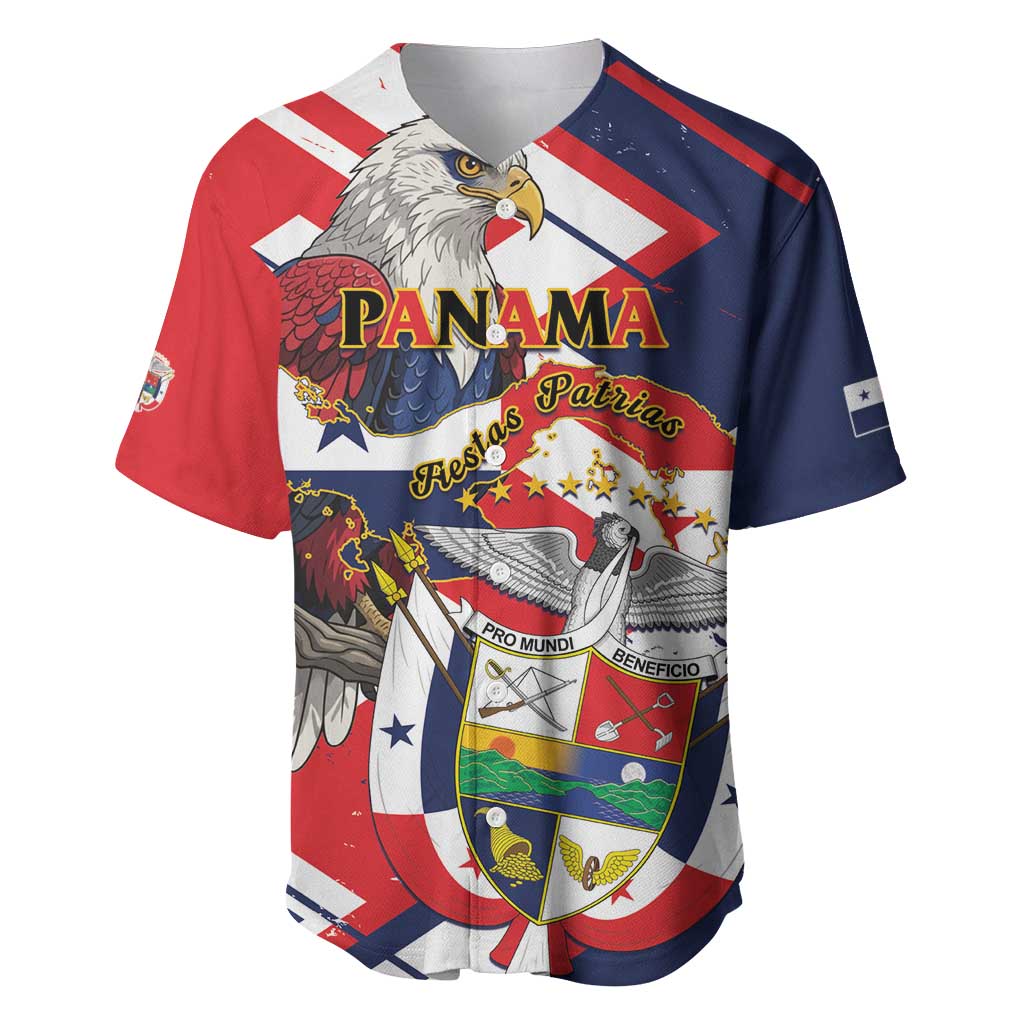 Panama Fiestas Patrias Baseball Jersey Pro Mundi Beneficio - Wonder Print Shop
