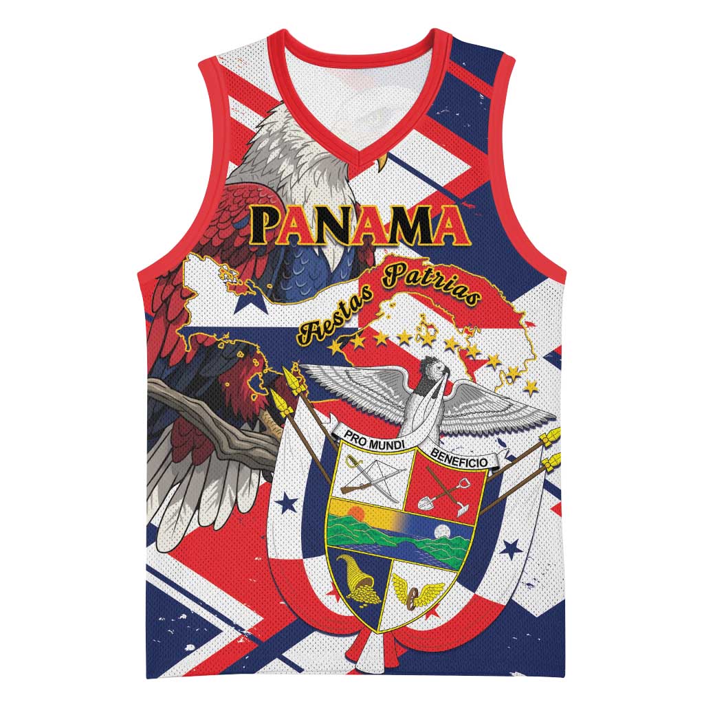 Panama Fiestas Patrias Basketball Jersey Pro Mundi Beneficio - Wonder Print Shop