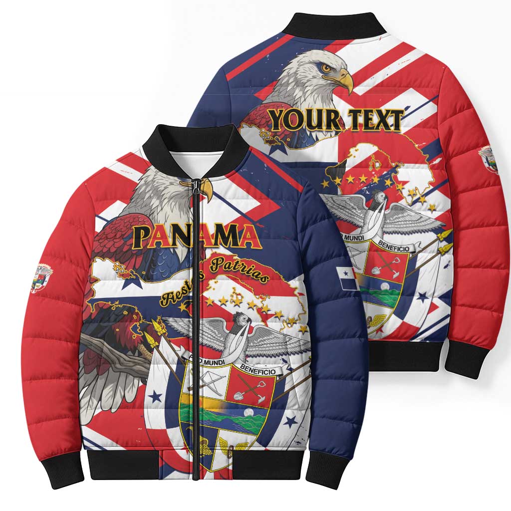Panama Fiestas Patrias Bomber Puffer Jacket Pro Mundi Beneficio - Wonder Print Shop