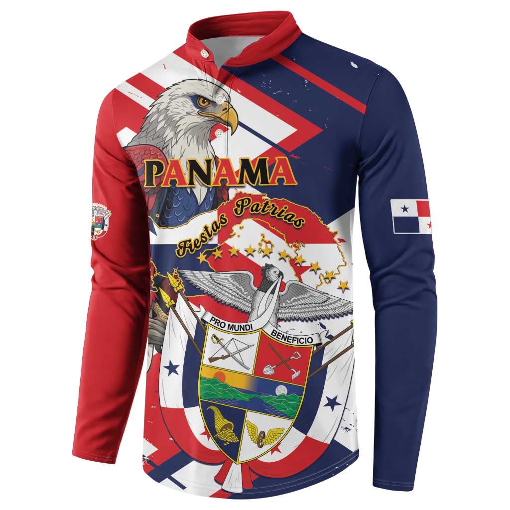 Panama Fiestas Patrias Button Sweatshirt Pro Mundi Beneficio - Wonder Print Shop