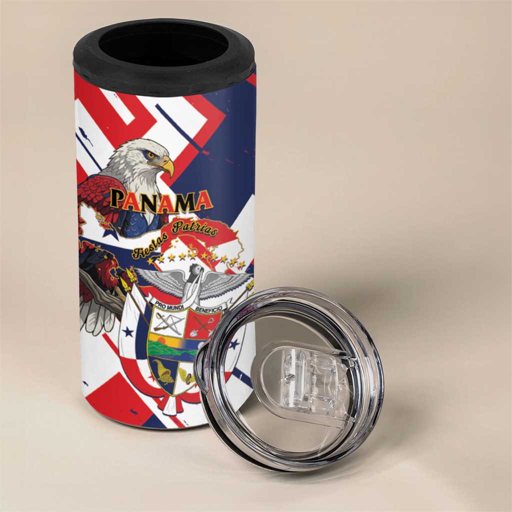 Panama Fiestas Patrias 4 in 1 Can Cooler Tumbler Pro Mundi Beneficio - Wonder Print Shop
