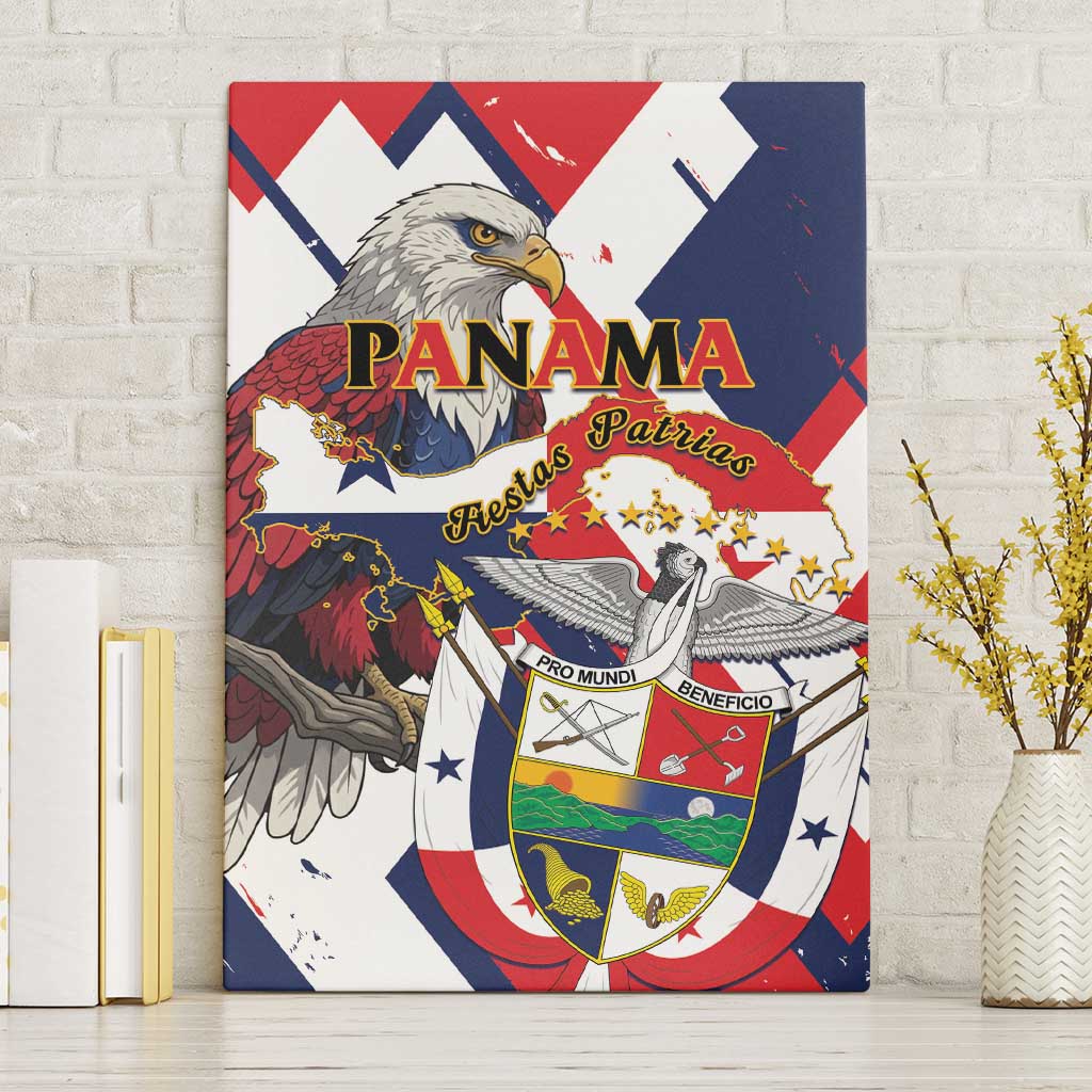 Panama Fiestas Patrias Canvas Wall Art Pro Mundi Beneficio - Wonder Print Shop