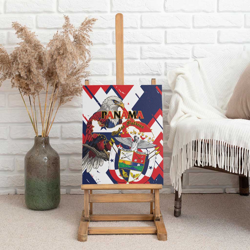 Panama Fiestas Patrias Canvas Wall Art Pro Mundi Beneficio - Wonder Print Shop