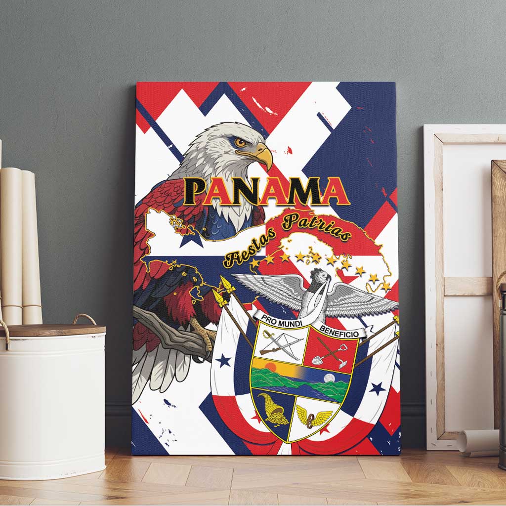 Panama Fiestas Patrias Canvas Wall Art Pro Mundi Beneficio - Wonder Print Shop