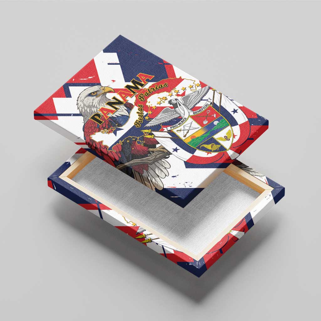 Panama Fiestas Patrias Canvas Wall Art Pro Mundi Beneficio - Wonder Print Shop