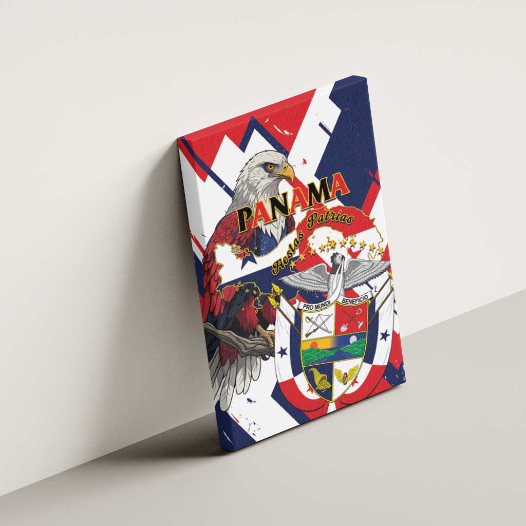 Panama Fiestas Patrias Canvas Wall Art Pro Mundi Beneficio - Wonder Print Shop