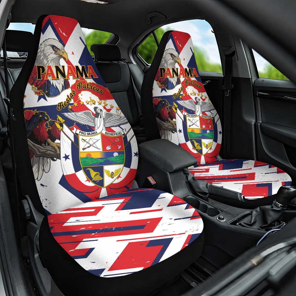 Panama Fiestas Patrias Car Seat Cover Pro Mundi Beneficio - Wonder Print Shop