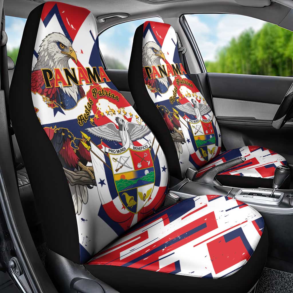 Panama Fiestas Patrias Car Seat Cover Pro Mundi Beneficio - Wonder Print Shop