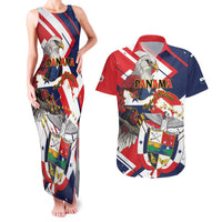 Panama Fiestas Patrias Couples Matching Tank Maxi Dress and Hawaiian Shirt Pro Mundi Beneficio - Wonder Print Shop