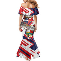 Panama Fiestas Patrias Family Matching Mermaid Dress and Hawaiian Shirt Pro Mundi Beneficio - Wonder Print Shop