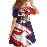 Panama Fiestas Patrias Family Matching Summer Maxi Dress and Hawaiian Shirt Pro Mundi Beneficio - Wonder Print Shop