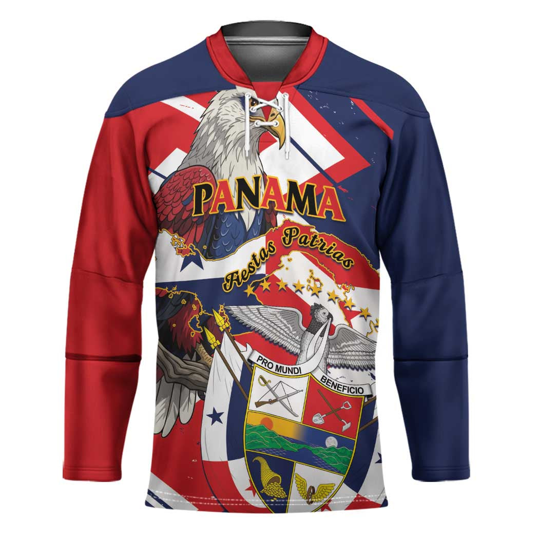 Panama Fiestas Patrias Hockey Jersey Pro Mundi Beneficio - Wonder Print Shop