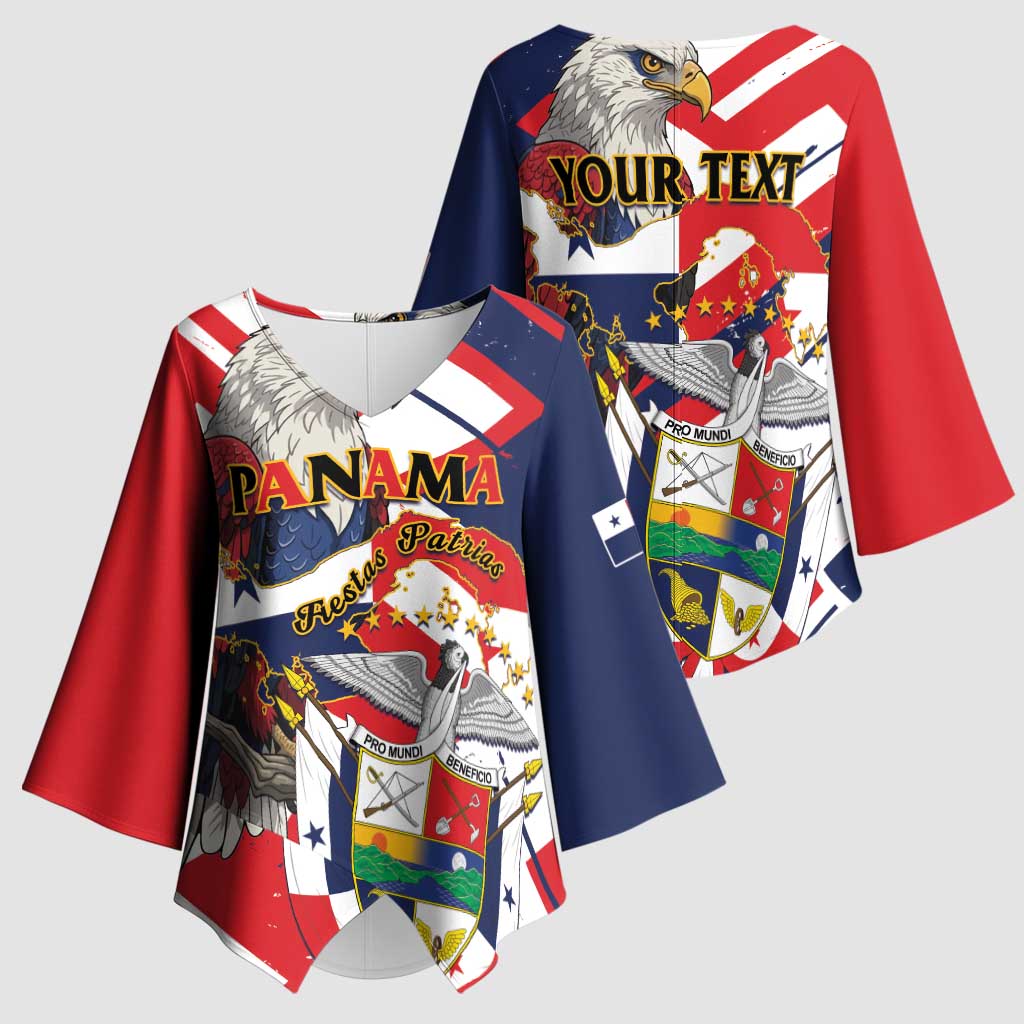 Panama Fiestas Patrias Kimono Sleeve Blouse Pro Mundi Beneficio - Wonder Print Shop