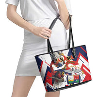 Panama Fiestas Patrias Leather Tote Bag Pro Mundi Beneficio - Wonder Print Shop
