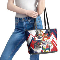 Panama Fiestas Patrias Leather Tote Bag Pro Mundi Beneficio - Wonder Print Shop