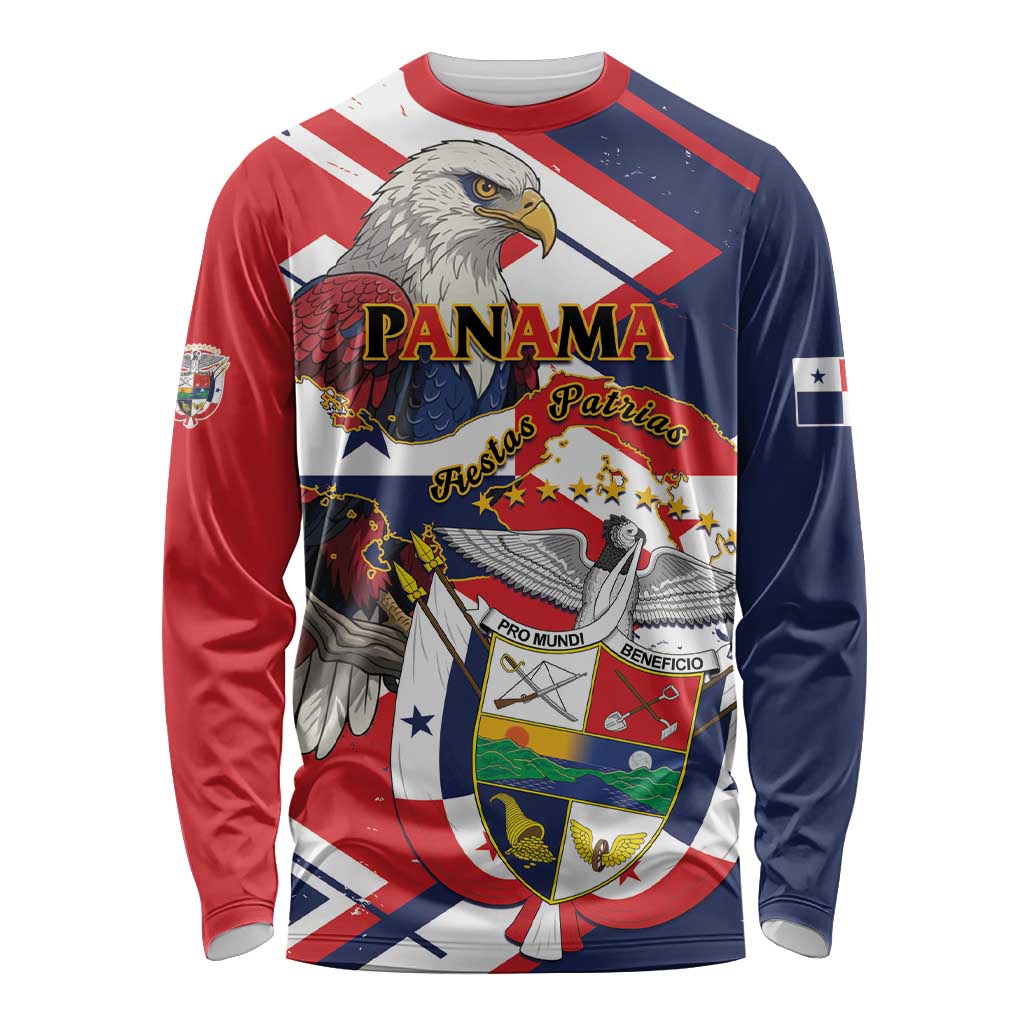 Panama Fiestas Patrias Long Sleeve Shirt Pro Mundi Beneficio - Wonder Print Shop