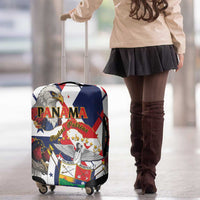 Panama Fiestas Patrias Luggage Cover Pro Mundi Beneficio - Wonder Print Shop