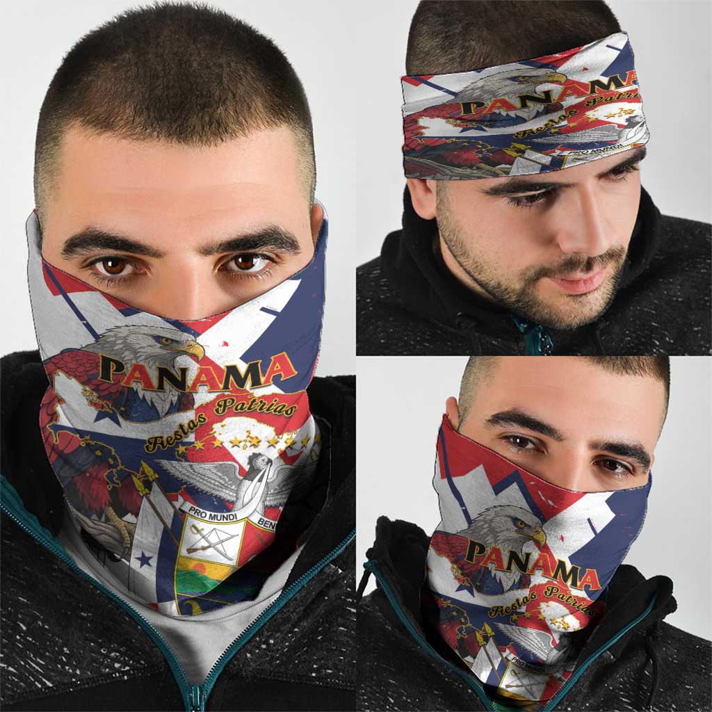Panama Fiestas Patrias Neck Gaiter Pro Mundi Beneficio - Wonder Print Shop