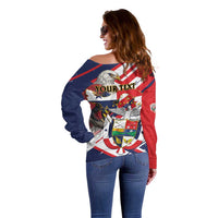 Panama Fiestas Patrias Off Shoulder Sweater Pro Mundi Beneficio - Wonder Print Shop