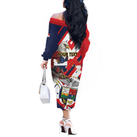 Panama Fiestas Patrias Off The Shoulder Long Sleeve Dress Pro Mundi Beneficio - Wonder Print Shop