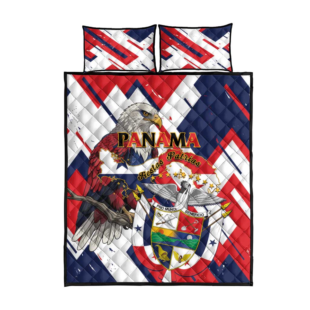Panama Fiestas Patrias Quilt Bed Set Pro Mundi Beneficio - Wonder Print Shop
