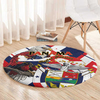 Panama Fiestas Patrias Round Carpet Pro Mundi Beneficio - Wonder Print Shop