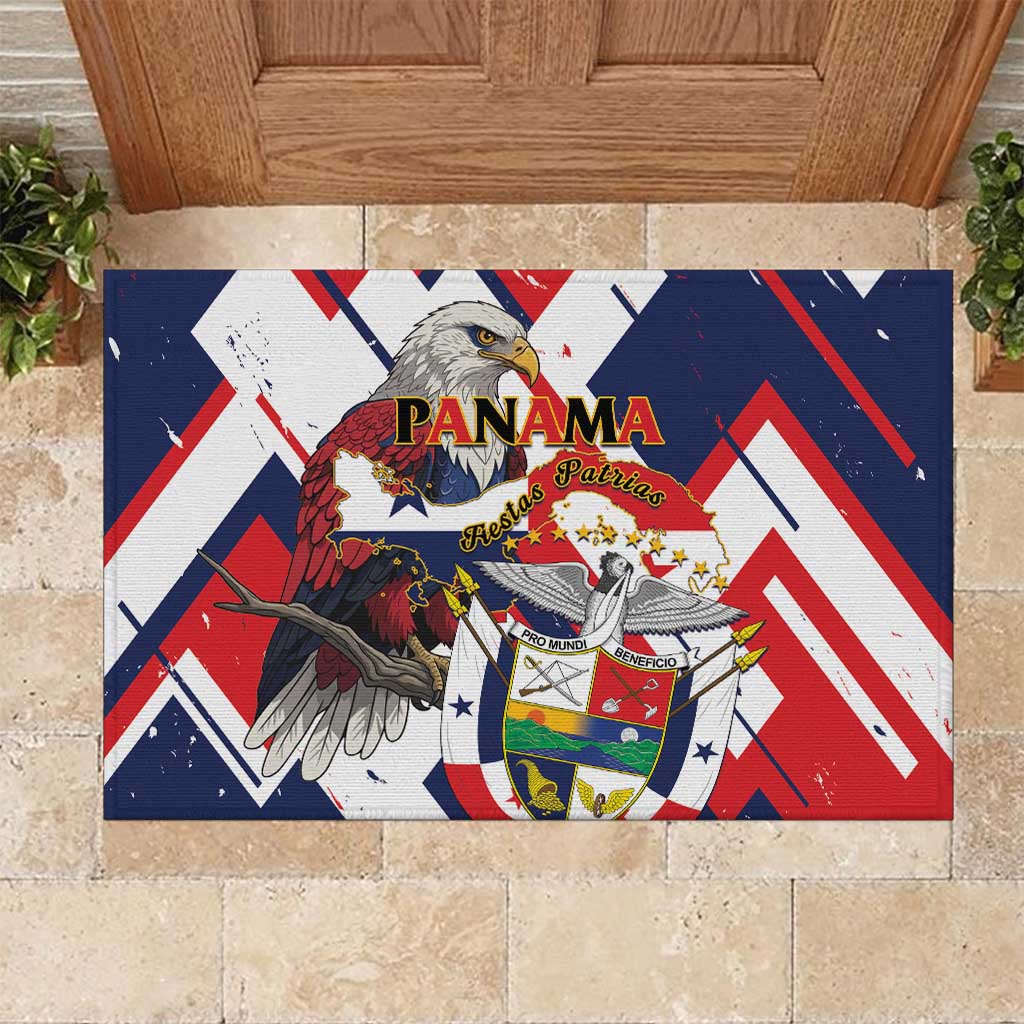 Panama Fiestas Patrias Rubber Doormat Pro Mundi Beneficio - Wonder Print Shop