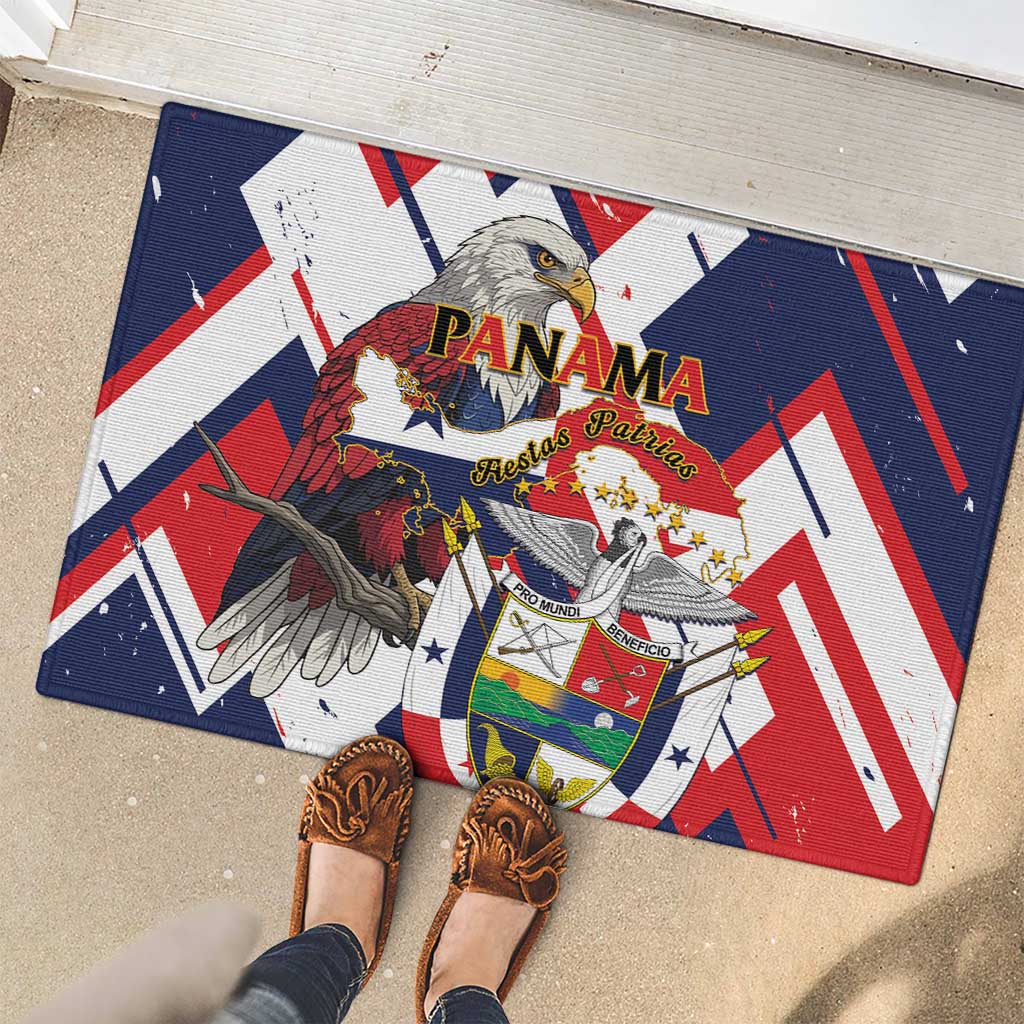 Panama Fiestas Patrias Rubber Doormat Pro Mundi Beneficio - Wonder Print Shop