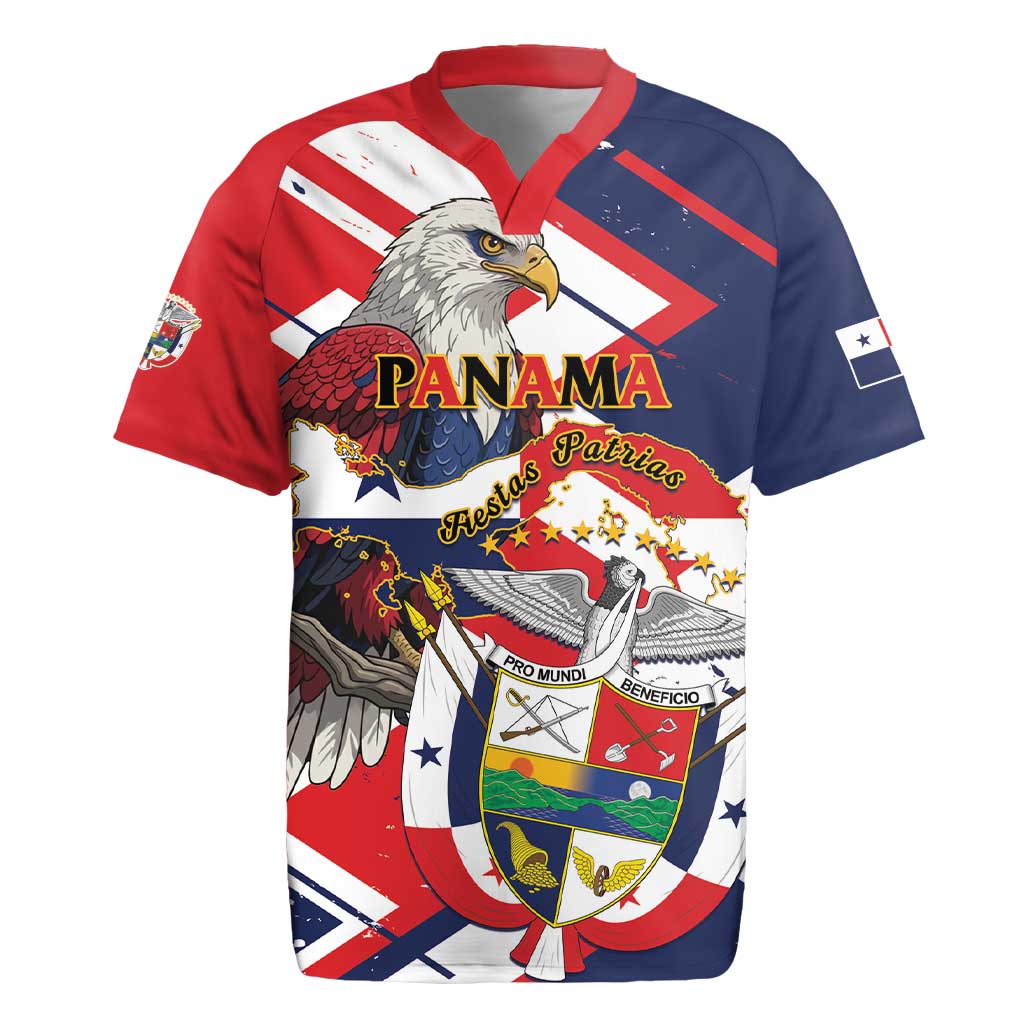 Panama Fiestas Patrias Rugby Jersey Pro Mundi Beneficio - Wonder Print Shop