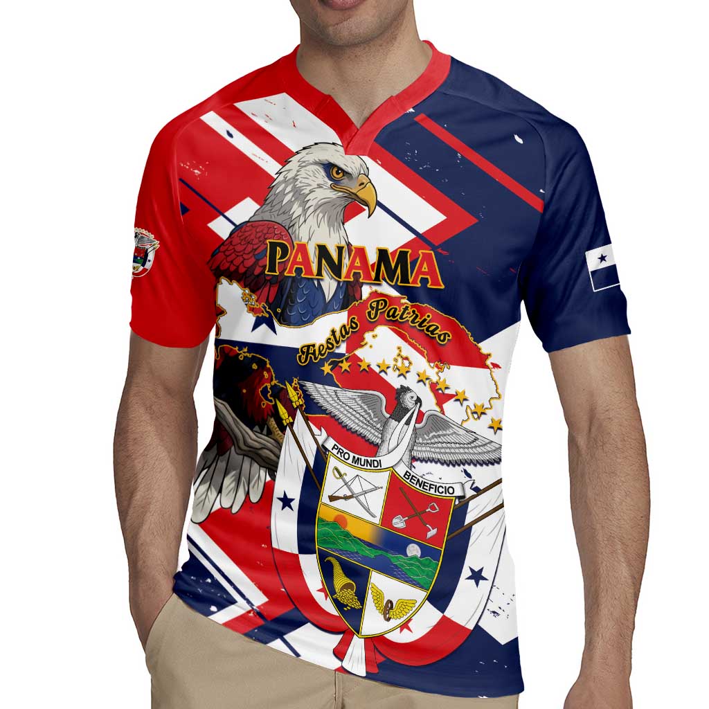 Panama Fiestas Patrias Rugby Jersey Pro Mundi Beneficio - Wonder Print Shop
