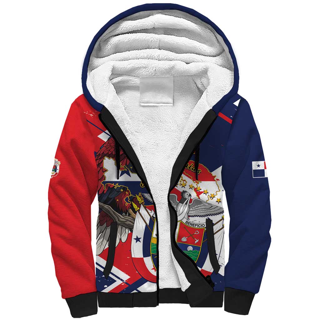 Panama Fiestas Patrias Sherpa Hoodie Pro Mundi Beneficio - Wonder Print Shop