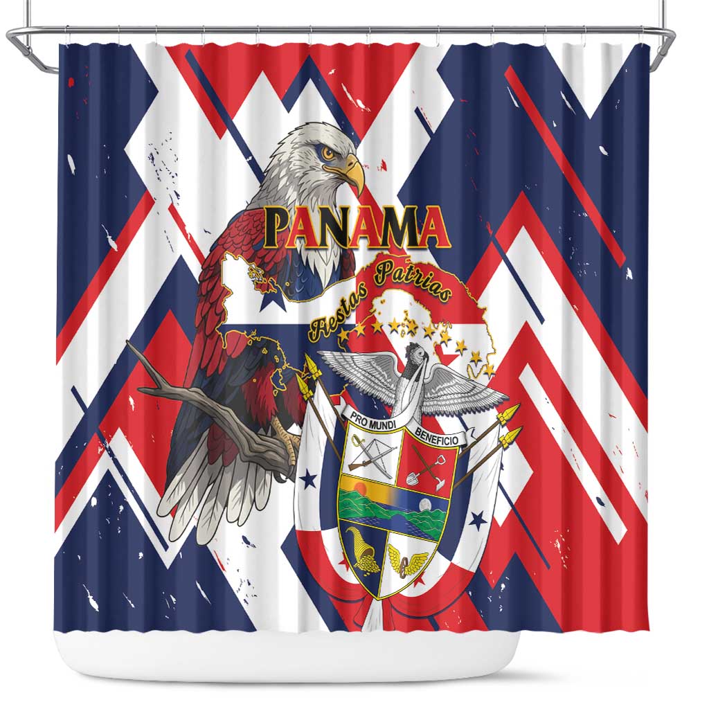 Panama Fiestas Patrias Shower Curtain Pro Mundi Beneficio - Wonder Print Shop
