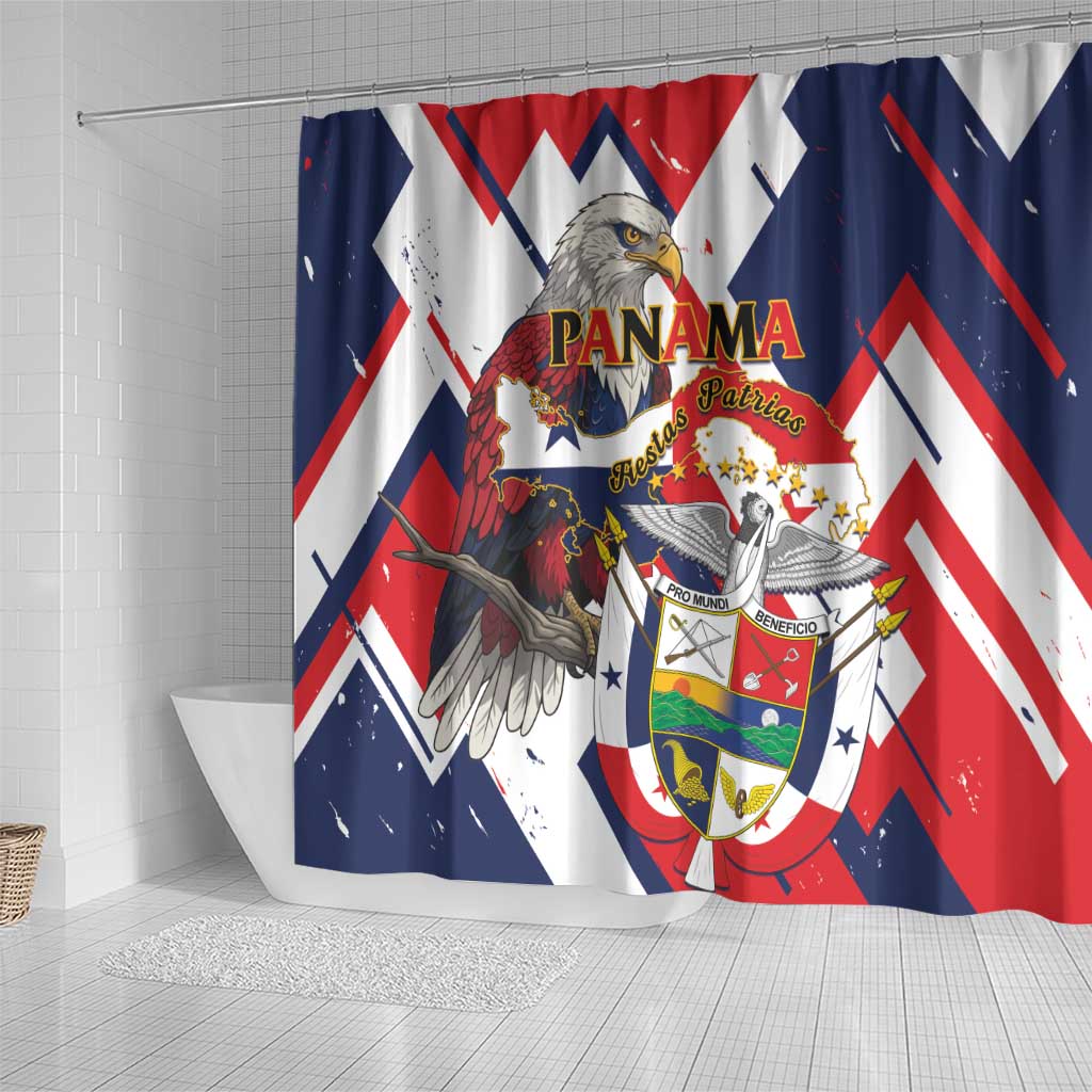 Panama Fiestas Patrias Shower Curtain Pro Mundi Beneficio - Wonder Print Shop