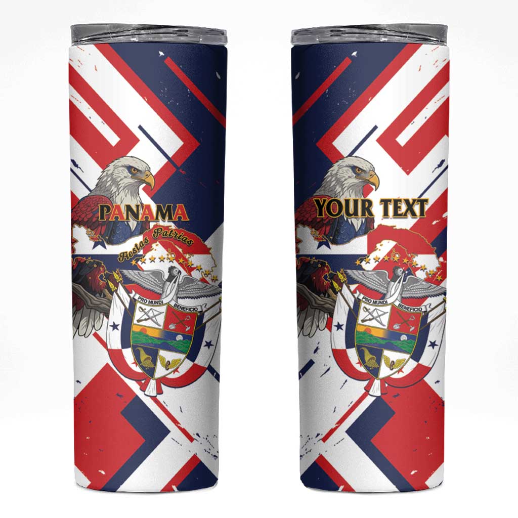 Panama Fiestas Patrias Skinny Tumbler Pro Mundi Beneficio - Wonder Print Shop
