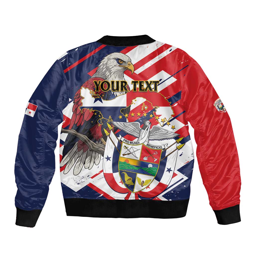 Panama Fiestas Patrias Sleeve Zip Bomber Jacket Pro Mundi Beneficio - Wonder Print Shop