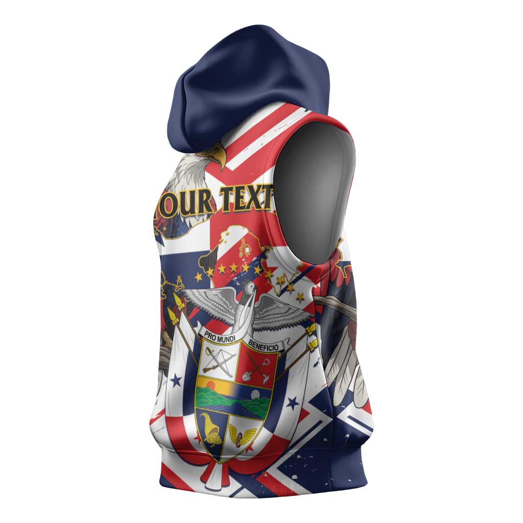 Panama Fiestas Patrias Sleeveless Hoodie Pro Mundi Beneficio - Wonder Print Shop