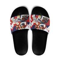 Panama Fiestas Patrias Slide Sandals Pro Mundi Beneficio - Wonder Print Shop