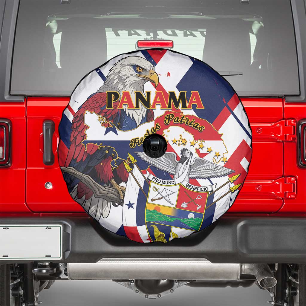 Panama Fiestas Patrias Spare Tire Cover Pro Mundi Beneficio - Wonder Print Shop