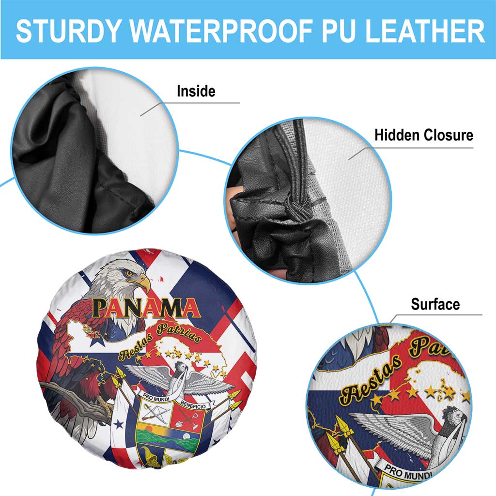 Panama Fiestas Patrias Spare Tire Cover Pro Mundi Beneficio - Wonder Print Shop