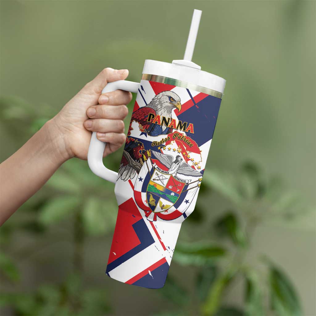 Panama Fiestas Patrias Tumbler With Handle Pro Mundi Beneficio - Wonder Print Shop