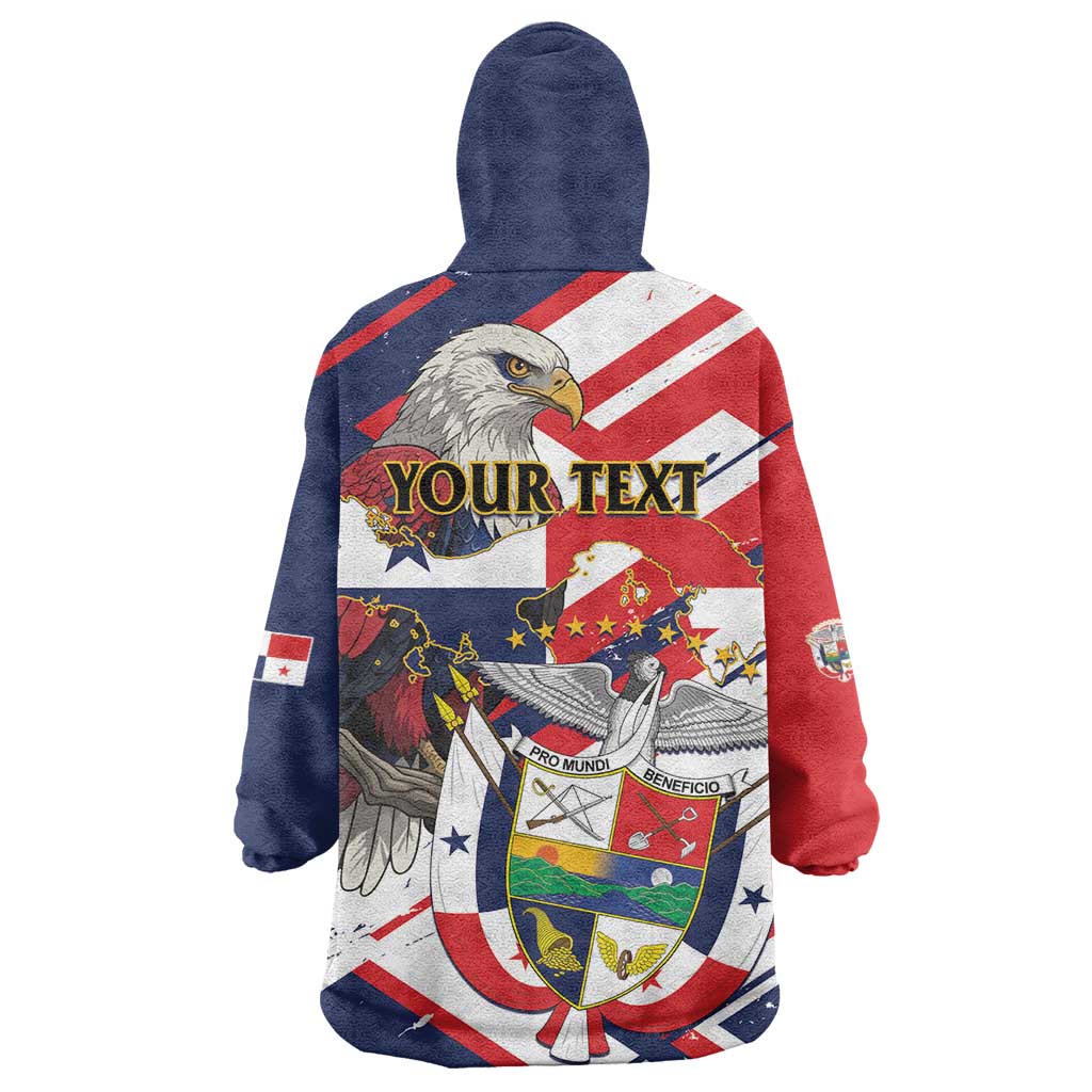Panama Fiestas Patrias Wearable Blanket Hoodie Pro Mundi Beneficio - Wonder Print Shop