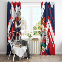 Panama Fiestas Patrias Window Curtain Pro Mundi Beneficio - Wonder Print Shop
