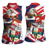 Panama Fiestas Patrias Women Sleeveless Polo Shirt Pro Mundi Beneficio - Wonder Print Shop