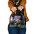 USA Christmas Shoulder Handbag Santa Claus With Eagle